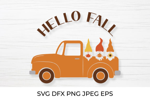 Autumn Retro Truck and Cute Gnomes Review