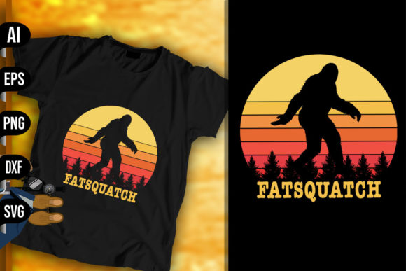 Fatsquatch Funny Bigfoot Retro Vintage Review