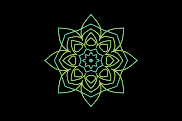 Mandala Gradient Ornament Retro Review
