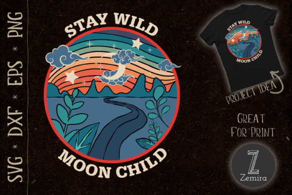 Retro Stay Wild Moon Child Peace Hippie Review