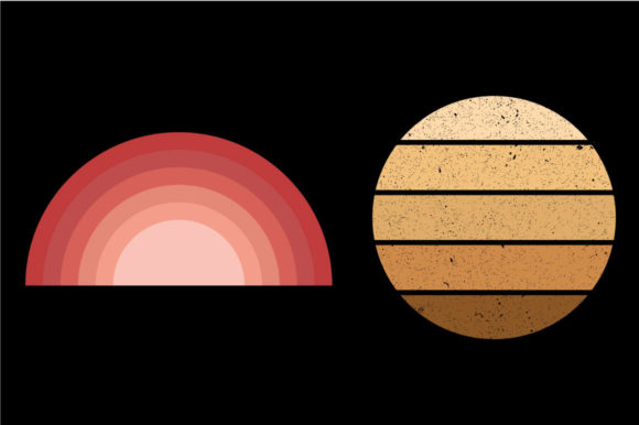 Vintage Retro Sunset Football, Autumn